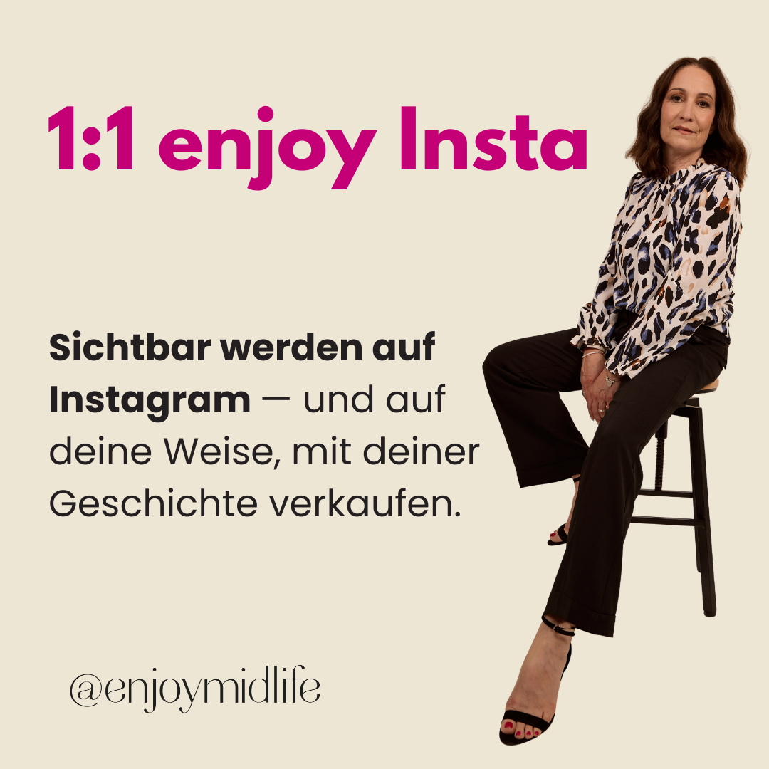 enjoy Insta – 1:1 Mentoring