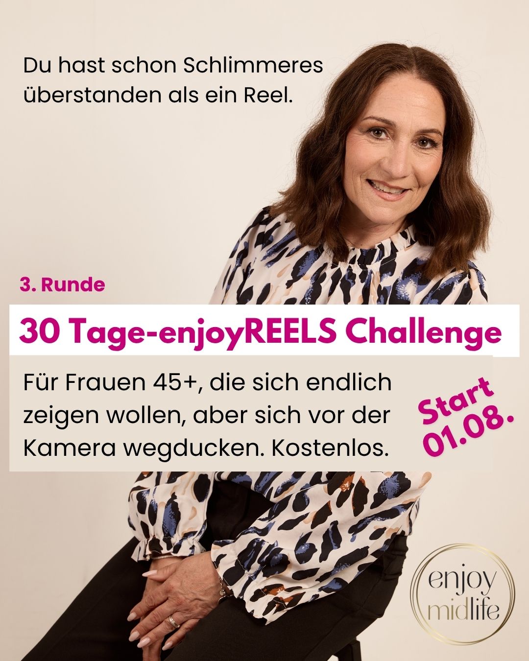 30 Tage-enjoyREELS Challenge – Start 01.08.