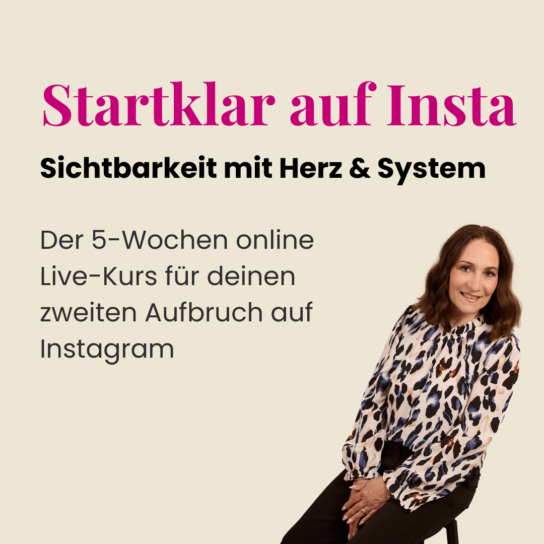 Startklar auf Insta