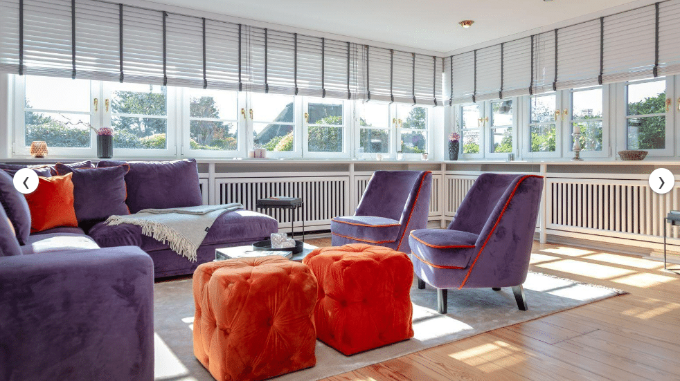 Wohnzimmer im Haus Bo
